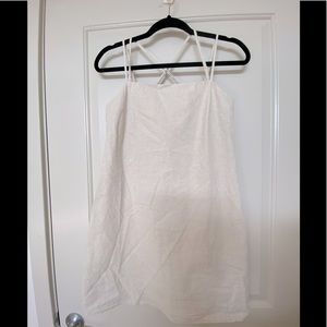 Mini linen H&M dress